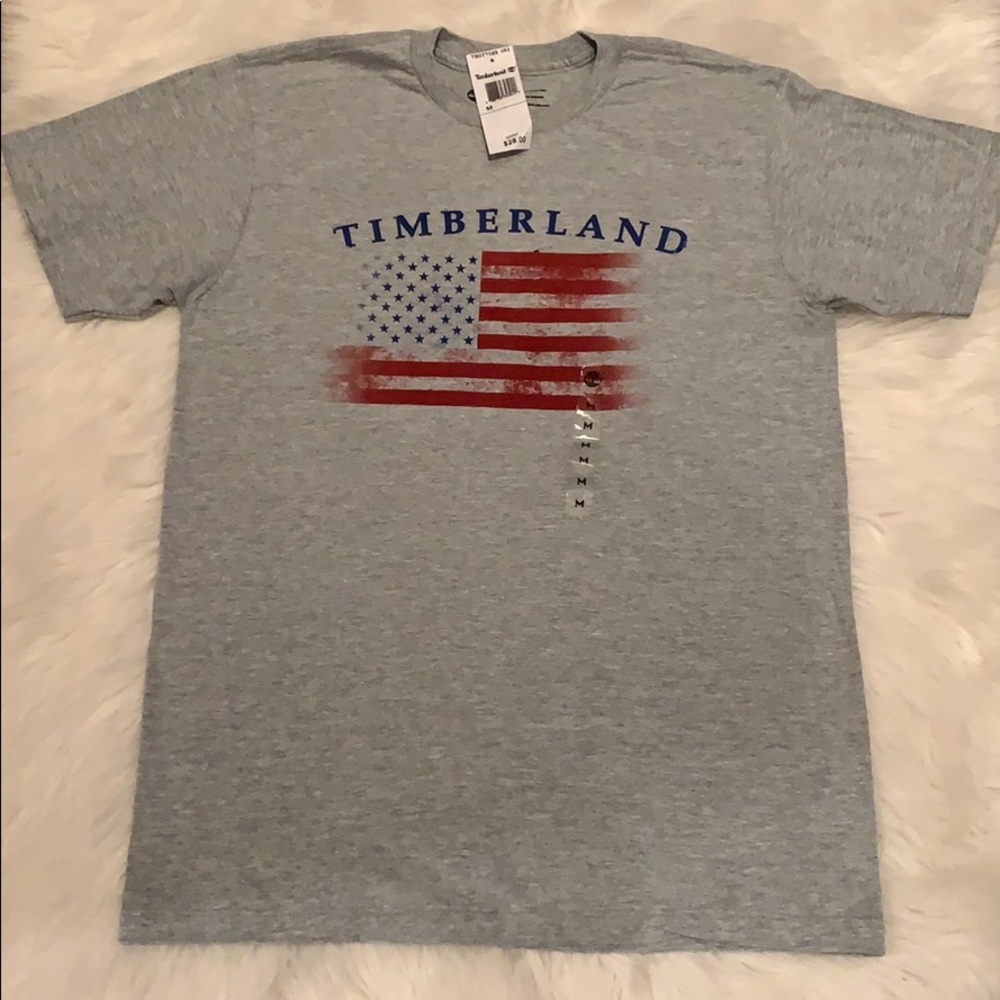 Timberland Men’s American Flag T-shirt